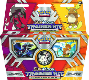 Pokemon Sun and Moon Trainer Kit - Lycanroc and Alolan Raichu