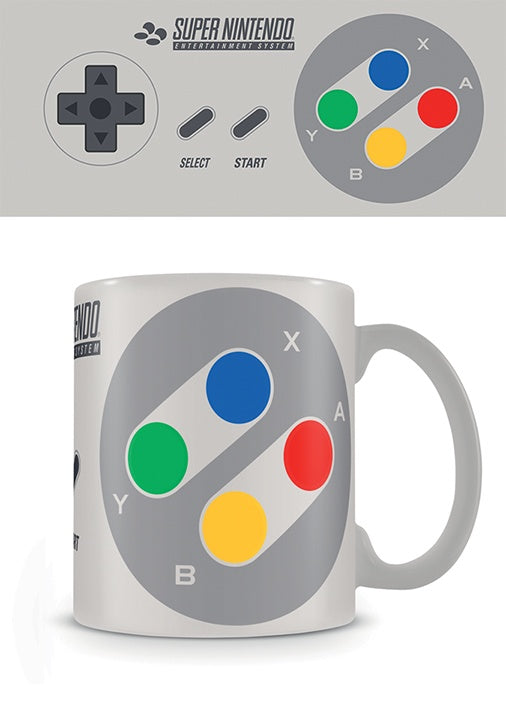 SNES Controller Coffee Mug – Super Nintendo