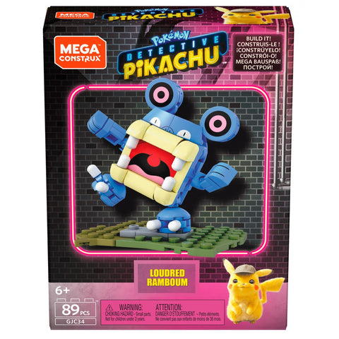 Mega Construx Detective Pikachu - Loudred