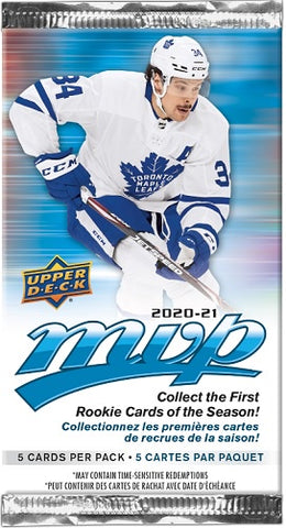 2020-21 Upper Deck MVP Foil Hockey Retail Pack