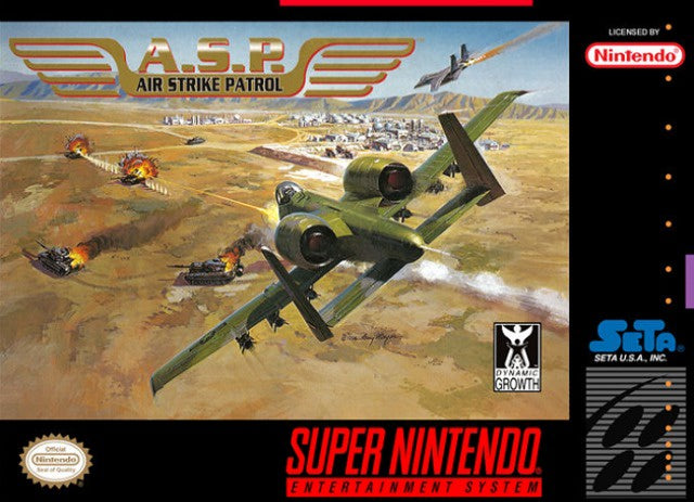 A.S.P. Air Strike Patrol - SNES (Pre-owned)