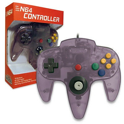 N64 Old Skool Wired Controller Nintendo 64 (Atomic Purple)
