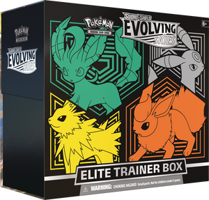 Pokemon Evolving Skies Elite Trainer Box - Leafeon, Umbreon,  Jolteon and Flareon