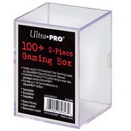 Ultra Pro - 100+ 2-Piece Case - Gaming Box - Clear – A & C Games