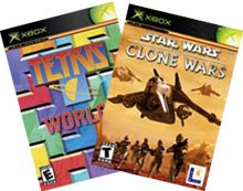Clone Wars Tetris Worlds Combo Pack - Xbox (Pre-owned)