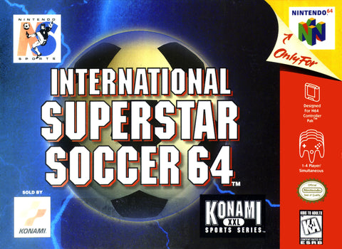 International Superstar Soccer 64 - N64 (Pre-owned)