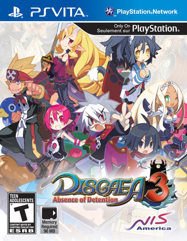 Disgaea 3: Absence of Detention - PS Vita (Pre-owned)