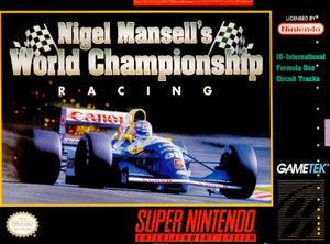 Nigel Mansell's World Championship Racing - SNES (Pre-owned)