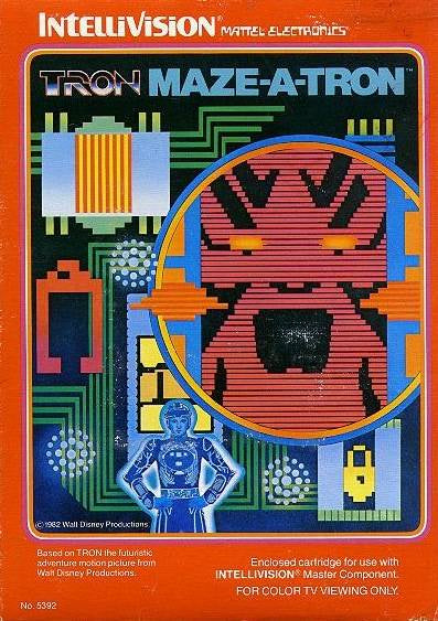 Tron: Maze-a-Tron - Intellivision (Pre-owned)