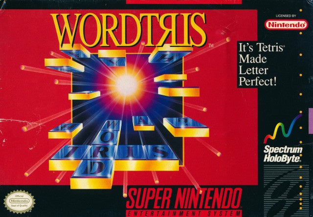 Wordtris - SNES (Pre-owned)