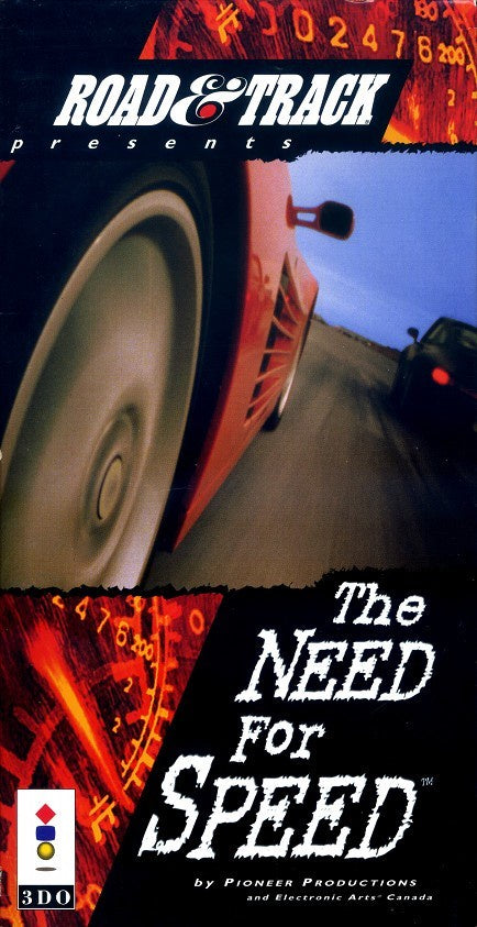 Road & Track Presents: The Need for Speed (Long Box) - 3DO (Pre-owned)