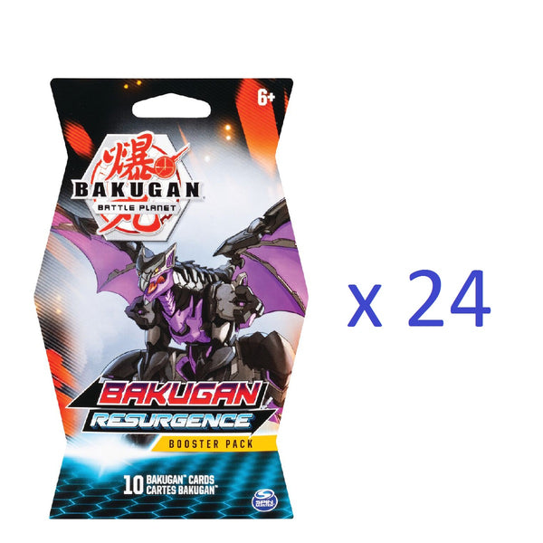 bakugan resurgence booster box Bakugan Battle Planet TCG: Resurgence Booster Pack