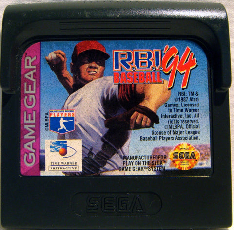 RBI Baseball '94  - Game Gear (Pre-owned)