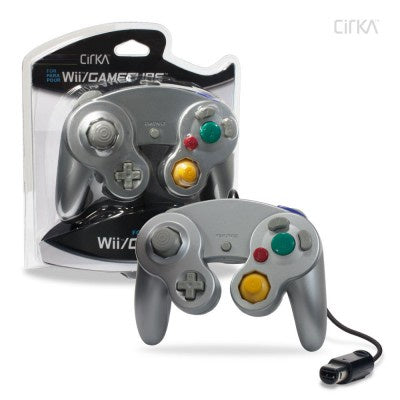 Wii/Gamecube Cirka Controller Silver