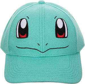 Pokemon - Squirtle - Big Face Snapback Hat