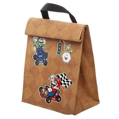 SUPER MARIO KART - Roll Top Sublimated Lunch Sack