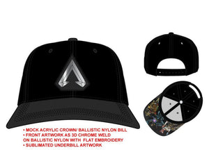 APEX - Logo Chrome Weld Ballistic BILL Snapback Hat