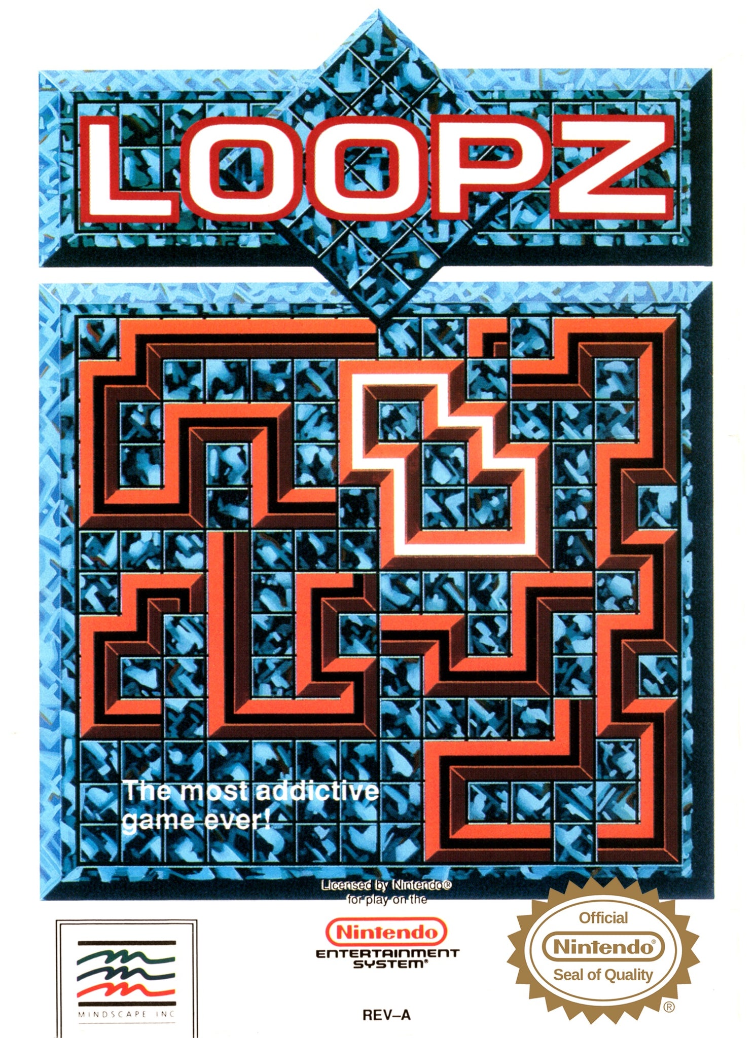 Loopz - NES (Pre-owned)