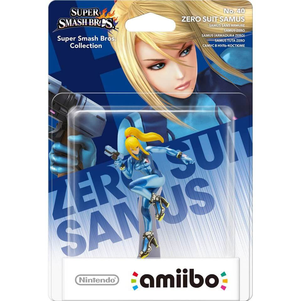 UK Zero Suit Samus Amiibo (Super Smash Bros. Series)
