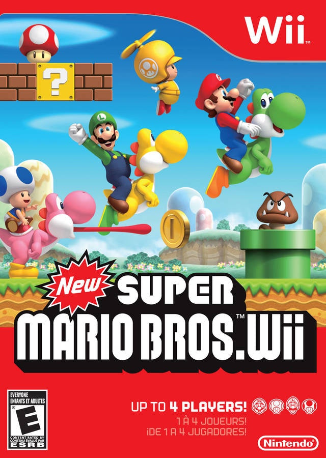 New Super Mario Bros. Wii - Wii (Pre-owned)