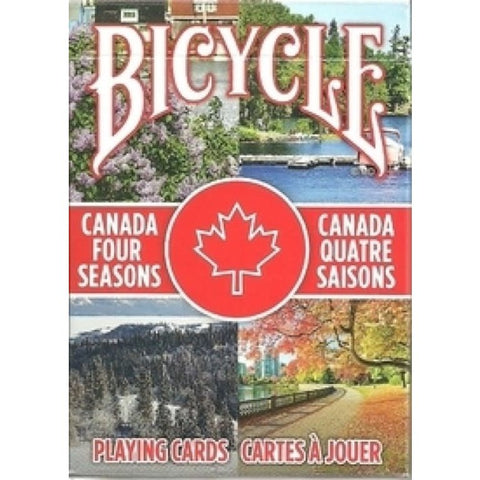 Bicycle Canada Four Seasons Playing Cards