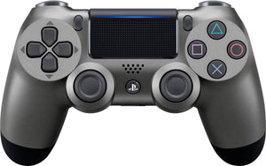(Front Lit) Playstation 4 Dualshock 4 Wireless Controller PS4 (Steel Black)