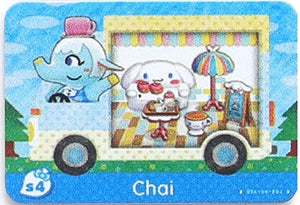S4 Chai Authentic Animal Crossing Amiibo Card - Series Animal Crossing Sanrio Collaboration