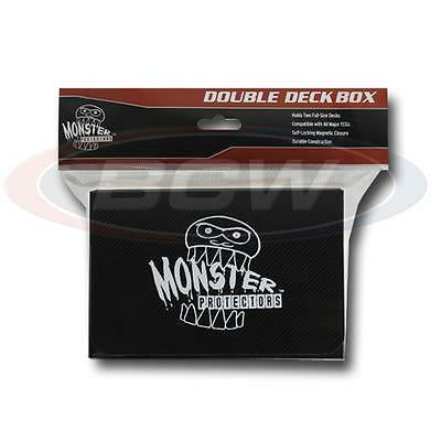 Monster Protectors: Double Deck Box - Matte Black