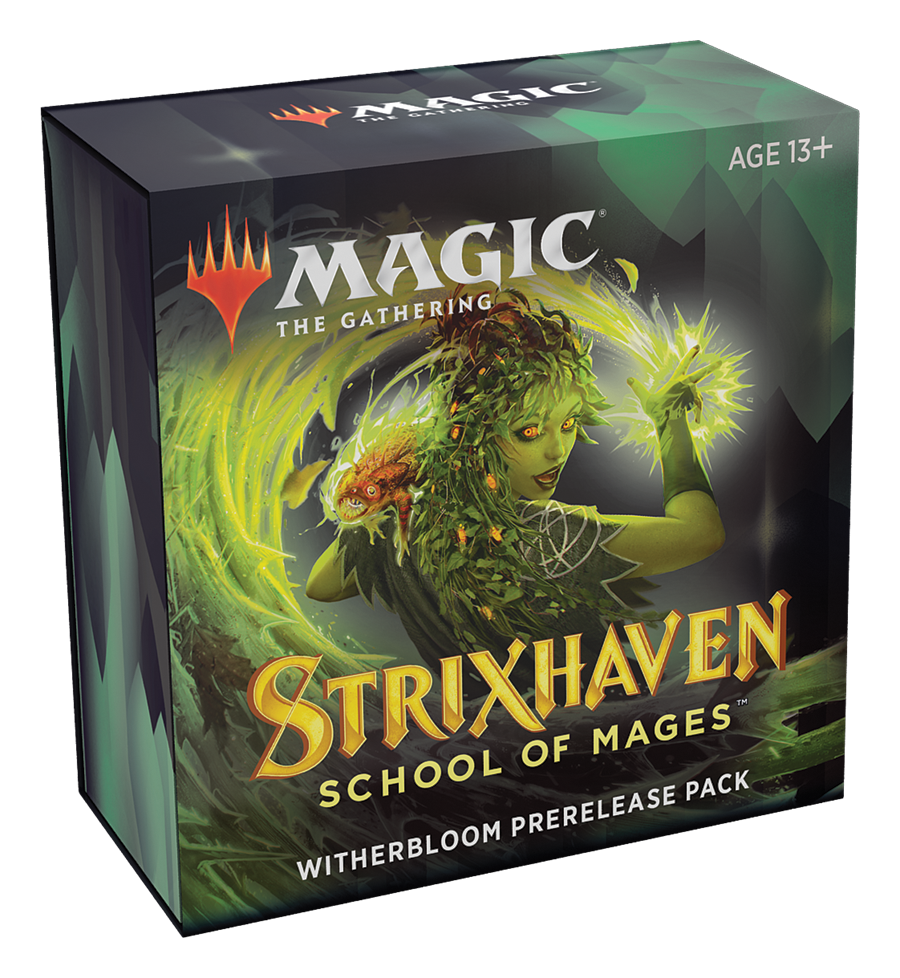 MTG Strixhaven: School of Mages Prerelease Pack Kit - Witherbloom