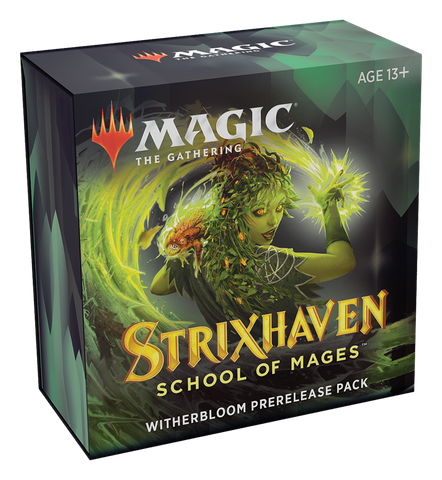 MTG Strixhaven: School of Mages Prerelease Pack Kit - Witherbloom