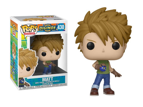 Funko POP! Animation: Digimon - Matt #430 Vinyl Figure