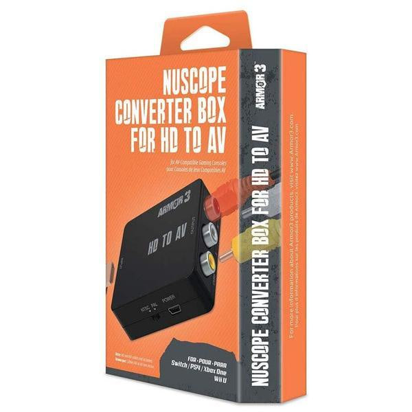 NU SCOPE CONVERTER BOX FOR HD TO AV