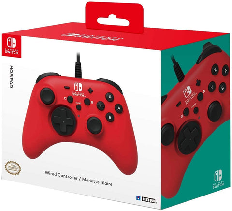 Nintendo Switch HORIPAD Wired Controller (Red) by HORI