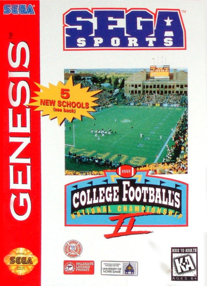 College Football's National Championship II - Genesis (Pre-owned)