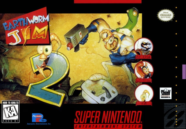 Earthworm Jim 2 - SNES (Pre-owned)