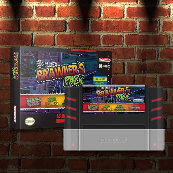 Jaleco Brawler's Pack (Rival Turf/Brawl Brothers/The Peace Keepers/Tuff E Nuff) - SNES