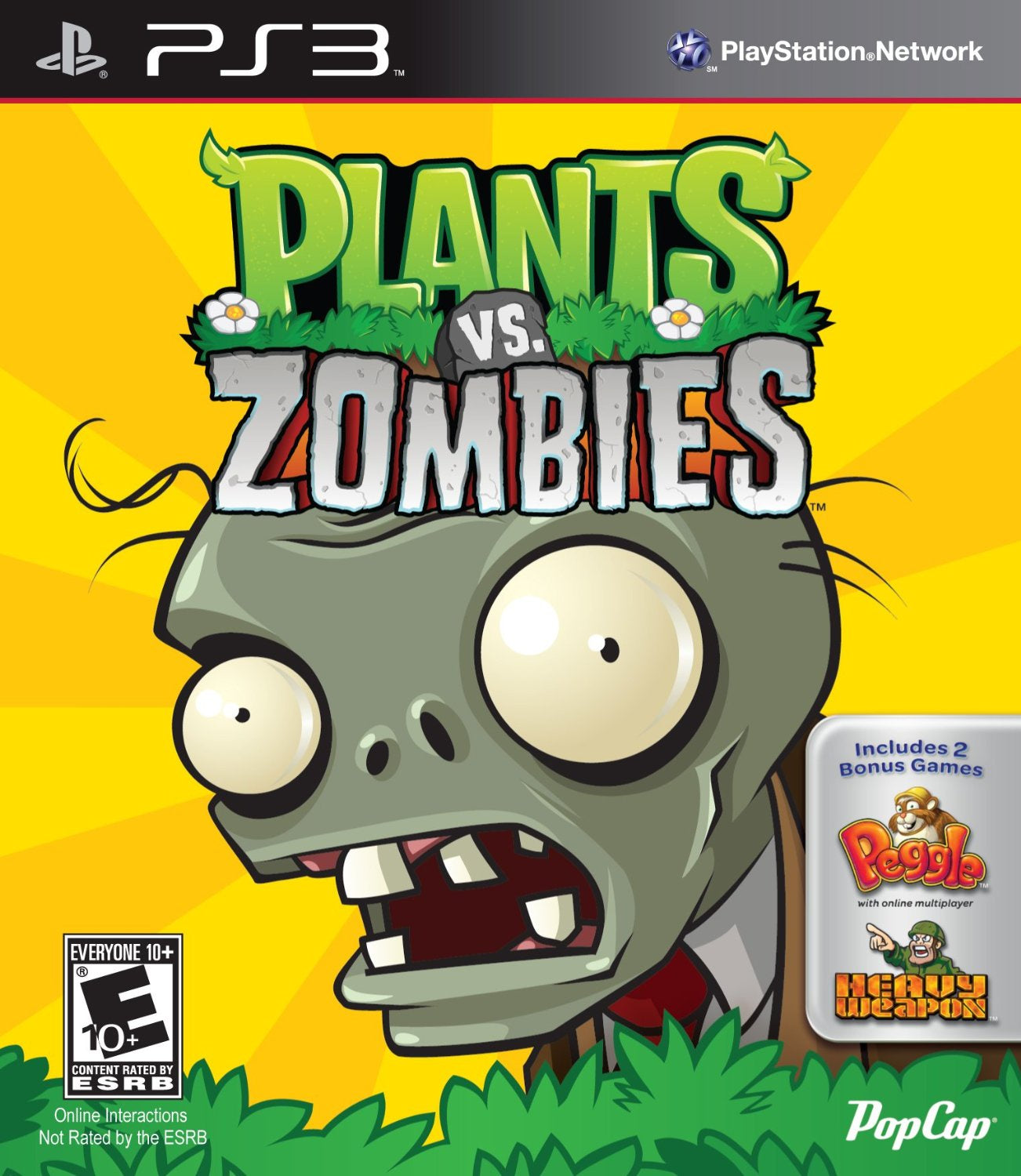 Plants vs. Zombies - PS3 (Pre-owned)