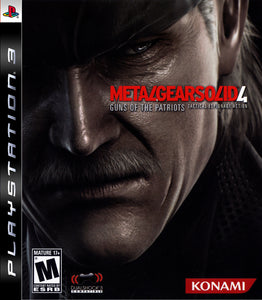 Metal Gear Solid 4 Guns of the Patriots - PS3 (Pre-owned)