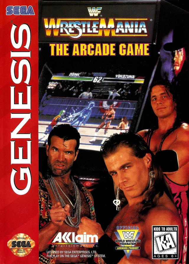 WWF WrestleMania: The Arcade Game - Genesis (Pre-owned)