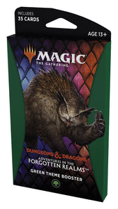 MTG Dungeons & Dragons: Adventures in the Forgotten Realms Theme Booster Pack - Green