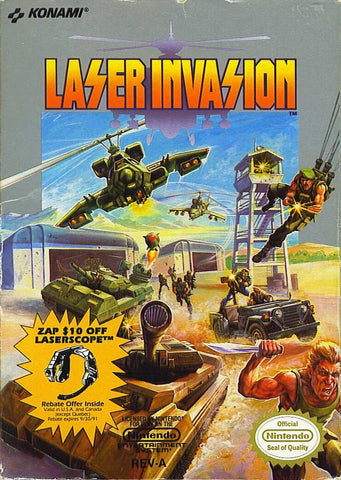 Laser Invasion - NES (Pre-owned)