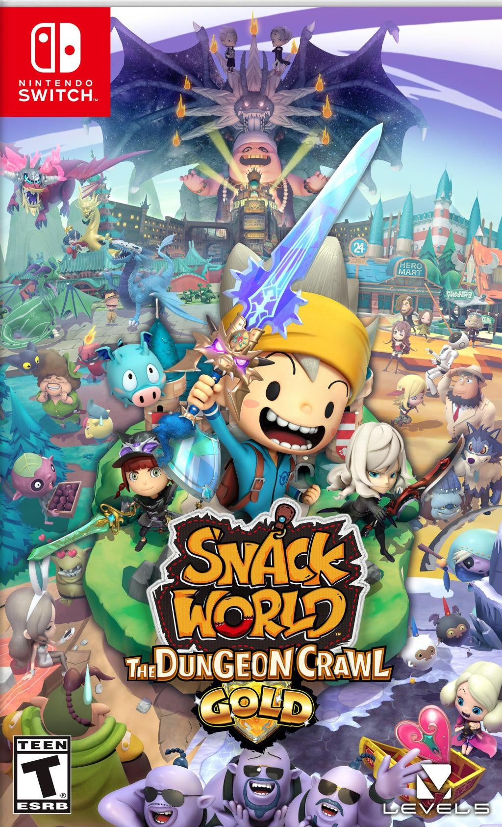 Snack World: The Dungeon Crawl Gold - Switch (Pre-owned)