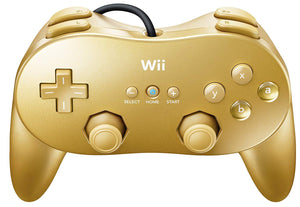 Official Nintendo Wii Classic Controller Pro - Gold