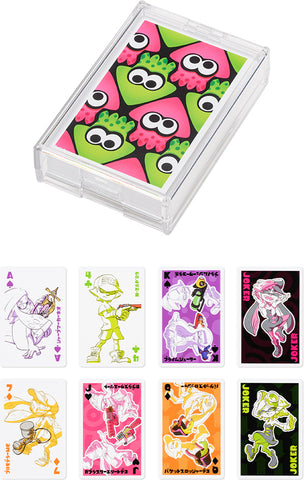 Nintendo Splatoon Squid Trump Playing Cards - 03 Weapon