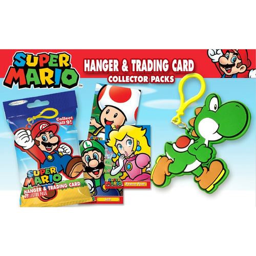 Super Mario Hanger & Trading Card Pack