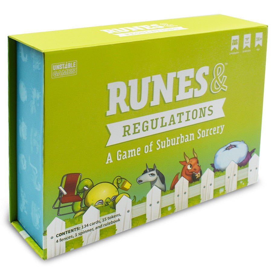 Runes & Regulations - A Game of Suburban Sorcery