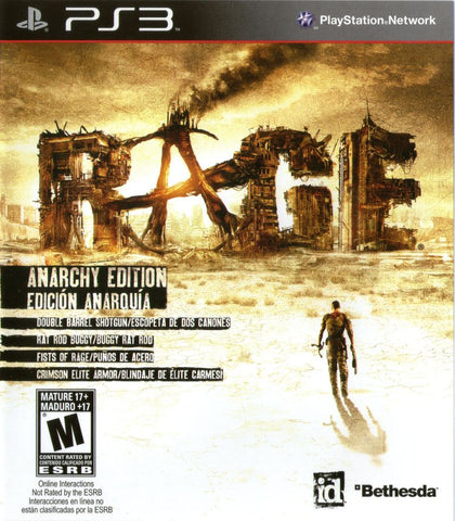 Rage Anarchy Edition - PS3 (Pre-owned)