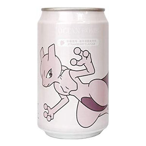Mewtwo Ocean Bomb Sparkling Water Strawberry Flavour 330ml