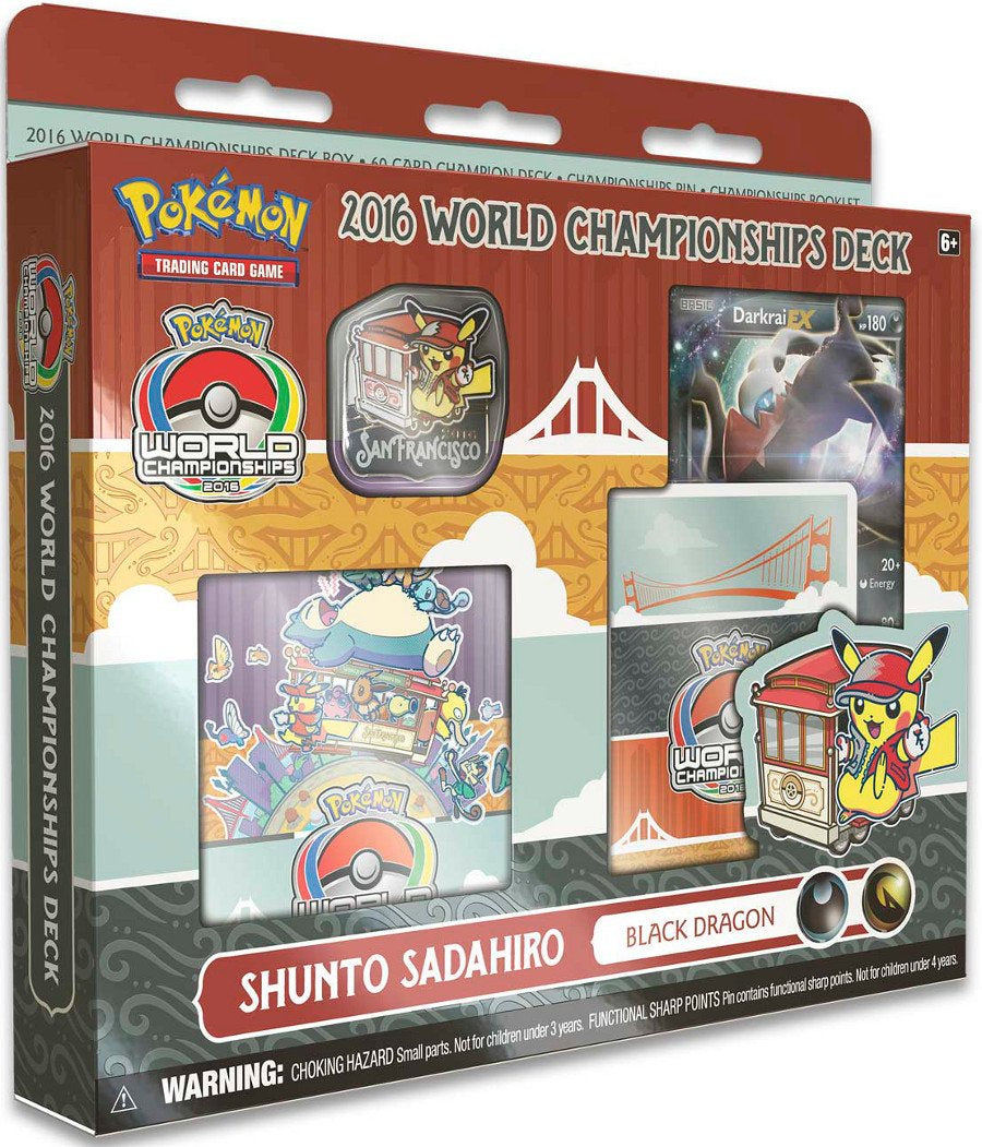 Pokemon 2016 World Championships Deck (Shunto Sadahiro, Black Dragon)