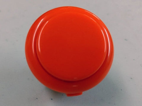 Sanwa Button Solid Colour OBSF-30mm Snap-In Pushbutton (Vermillion) (Sanwa no longer produces this colour anymore, get them while they last)
